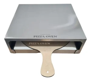 Forno Pizza Para Fogão Refratário - 1 Pizza Em Aço Inox - MOBLE INOX