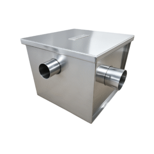 Caixa de Gordura em aço inox AISI 304 MED 300X300X250MM
