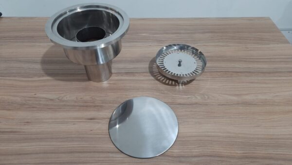 Ralo sifonado inox Ø 260X196MM - Imagem 3
