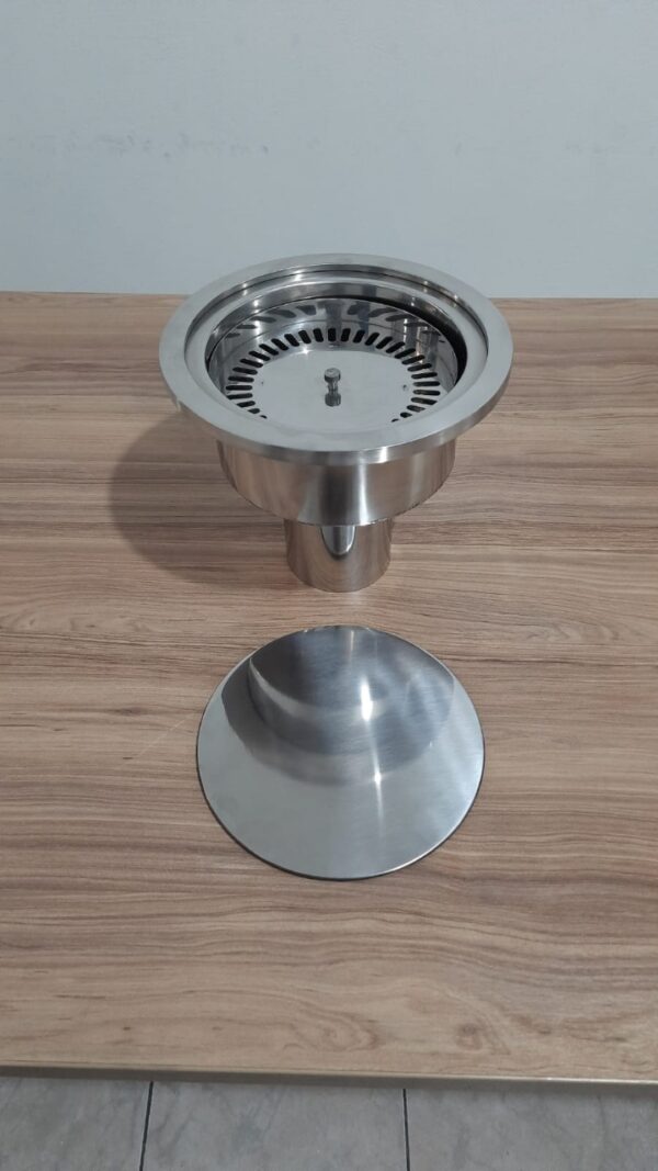 Ralo sifonado inox Ø 260X196MM - Imagem 4