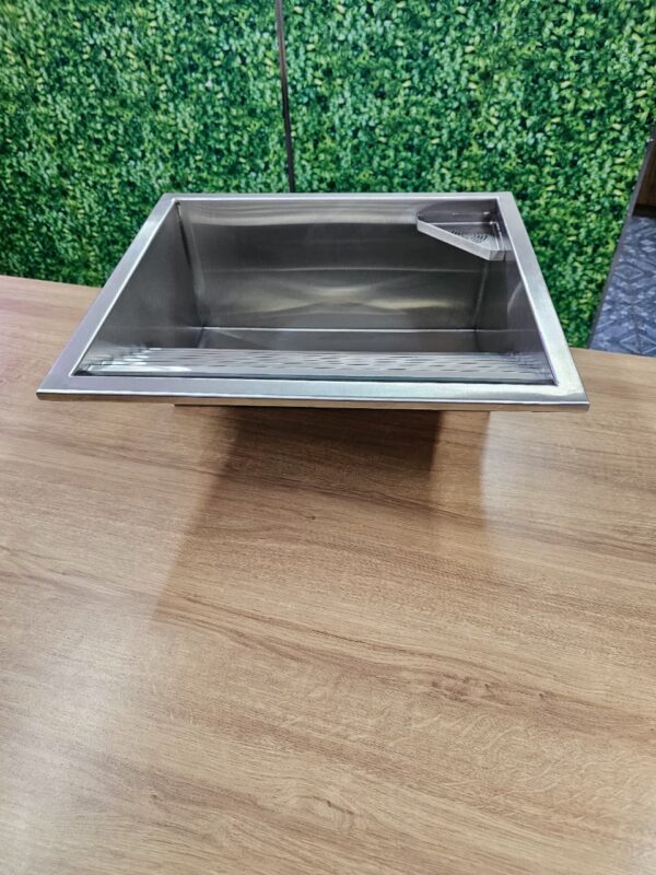 Tanque de Lavanderia em Aço Inox AISI 304 - MED 460x410x220MM - Imagem 3