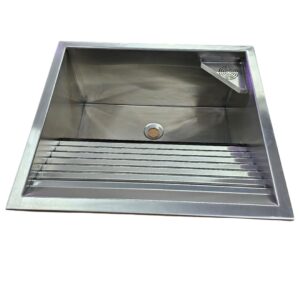 Tanque de Lavanderia em Aço Inox AISI 304 - MED 460x410x220MM
