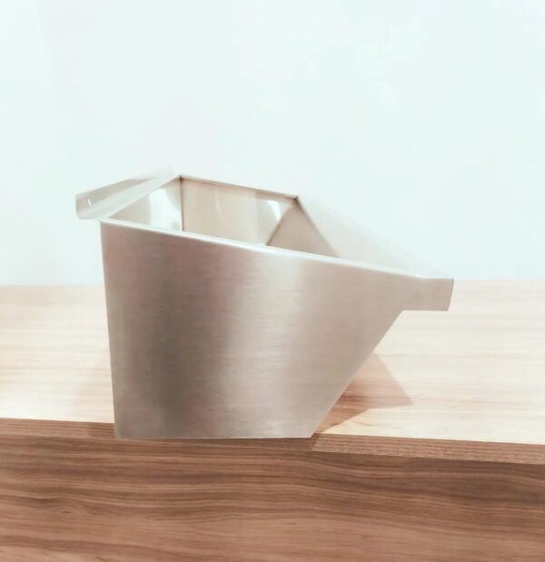 Lavatório Em Aço Inox Coletivo Med 1000x360x250mm - Imagem 2